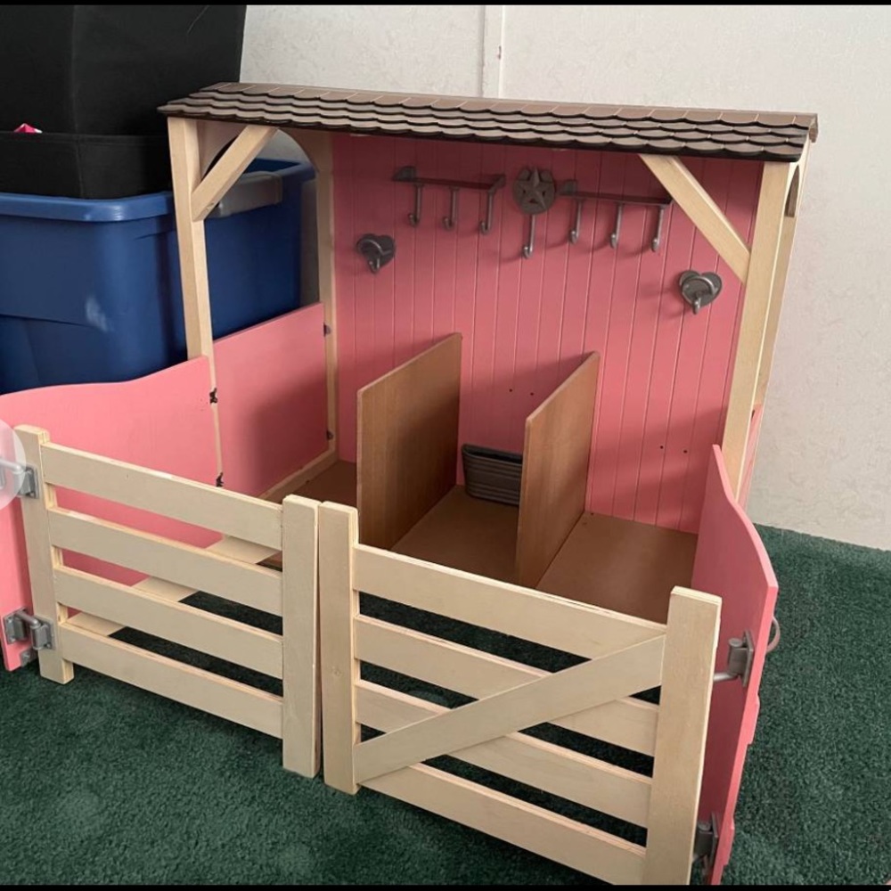 Our generation stable (includes saddles and added accessories)